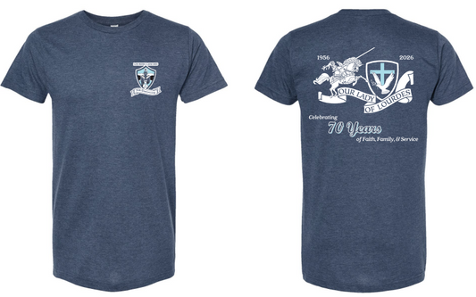 70th Anniversary Adult T Shirt