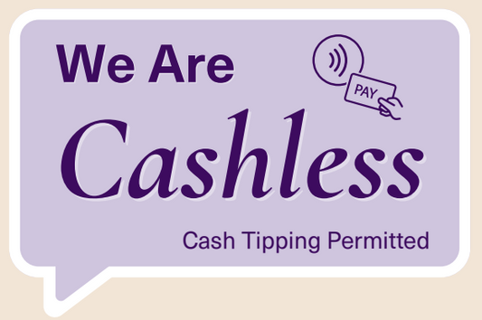 CASHLESS STICKER
