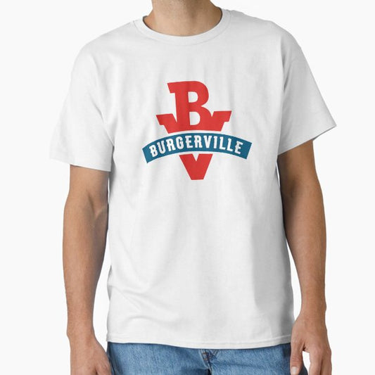 Burgerville White Tee